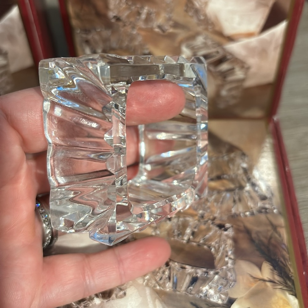Crystal Napkin Rings - Picture 4 of 4